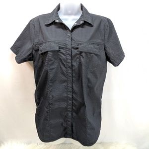 REI - Hiking Black -Dry Fit Cool Women Shirt